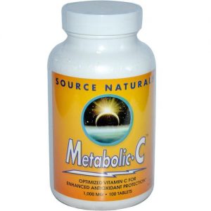 Comprar Source Naturals, Metabolic-C - 1,000 mg - 100 Tabletes