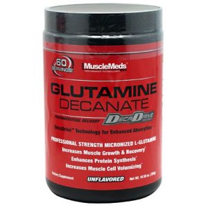 Comprar MuscleMeds, Decanato de Glutamina - Sem sabor - 300g (10,58 oz)