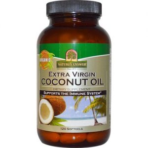 Comprar Nature's Answer, Óleo de Coco Extra Virgem - 120 Cápsulas em Gel