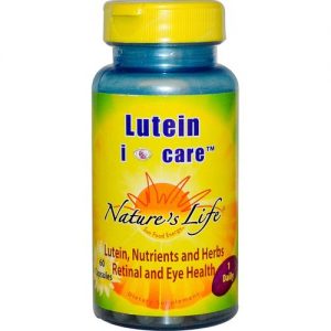 Comprar Nature's Life, Luteína I-Care™ - 60 Cápsulas