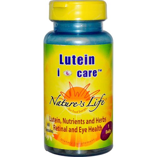 Comprar Nature's Life, Luteína I-Care™ - 60 Cápsulas