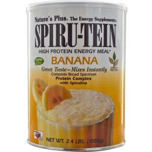Comprar Nature's Plus, Spiru-Tein® - Alta Proteína e Energia Sabor Banana - 2,4 Ibs (1088g)