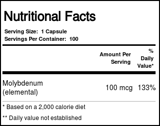 Comprar Kirkman Labs, Molibidênio 100 Mcg, Hipoalergênico - 100 Cápsulas Vegetarianas - Imagem 4