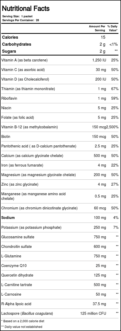 Comprar Pur Pak Active Lifestyle Supplement, Citrus - 28 packets - Imagem 3