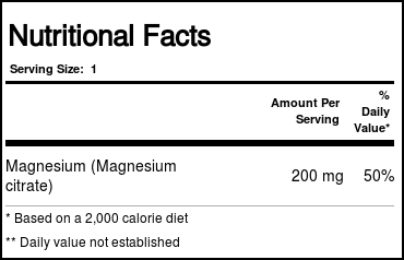 Comprar Magnésio Citrato de Magnésio 200 mg Zahler 60 Cáps. - Imagem 2