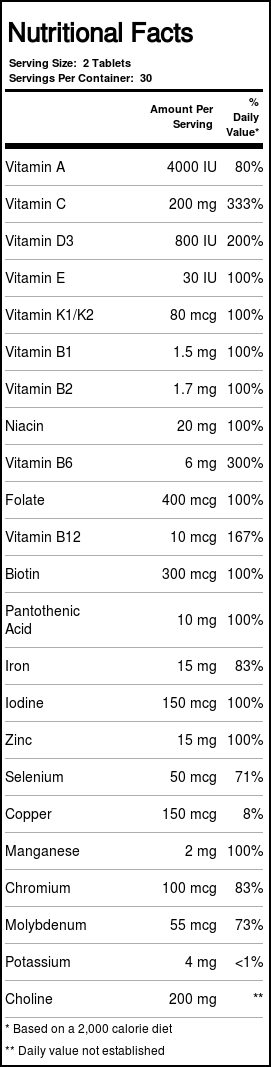 Comprar MegaFood, Multivitamínico para Mulheres - 60 Tabletes - Imagem 2
