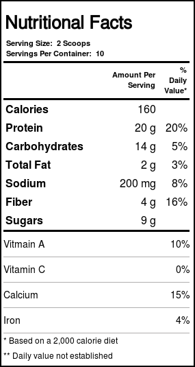 Comprar Nature's Way Orgânico Alive Plant Proteína Smoothie, Manga tropical - 10 Servings - Imagem 3