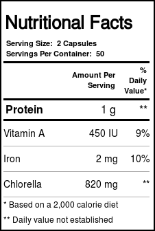 Comprar Solaray Chlorella 100 Cápsulas - Imagem 4