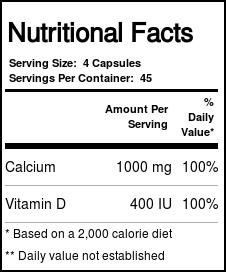 Comprar Solaray Citrato de cálcio com vitamina D 180 Cápsulas Vegetarianas - Imagem 4