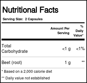 Comprar Nature's Way, Raiz de beterraba, 500mg - 100 Cápsulas - Imagem 2