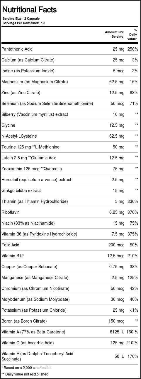 Comprar Nutricology, OcuDyne II - 200 Cápsulas - Imagem 2