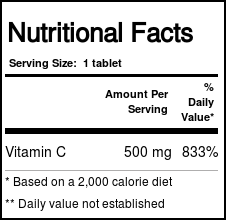 Comprar Universal Nutrition Vitamina C Formula - 500 mg - 100 Tabletes - Imagem 3