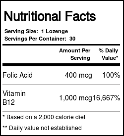 Comprar Thompson, B12 - 1.000 mcg - 30 Pastilhas - Imagem 2