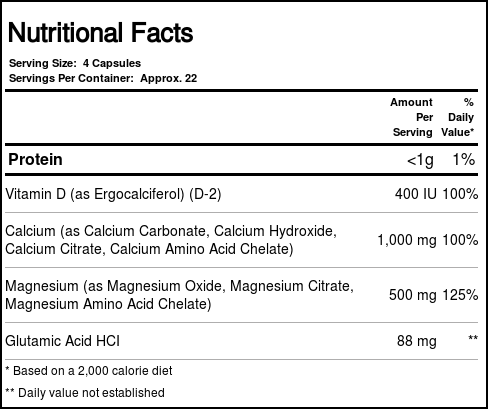 Comprar Solaray, Magnésio Cálcio com Vitamina D - 90 Cápsulas - Imagem 4