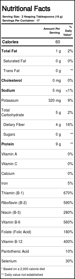 Comprar Levedura Nutricional em Pó Now Foods 284 g - Imagem 4