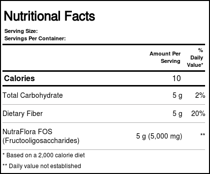 Comprar Now Foods, NutraFlora FOS em Pó - Fibra Probiótica - 113 g - Imagem 4