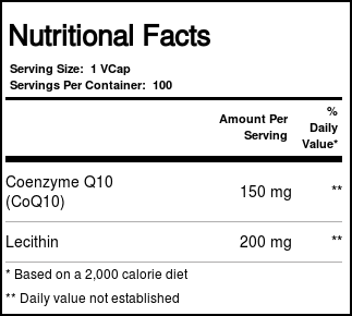 Comprar CoQ10 150 mg Now Foods 100 Cápsulas Vegetarianas - Imagem 4