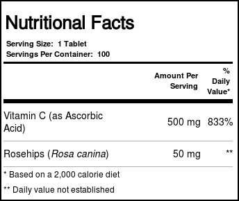 Comprar Nature's Life C Básico 500 mg 100 Tabletes - Imagem 4