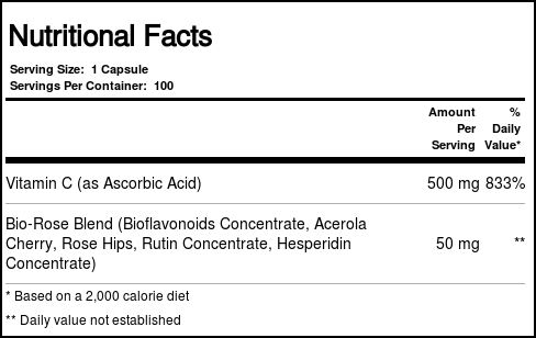 Comprar Nature's Life C 500 mg 100 Cápsulas - Imagem 4