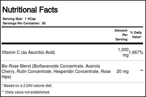 Comprar Nature's Life C 1000 mg 50 Cápsulas Vegetarianas - Imagem 4
