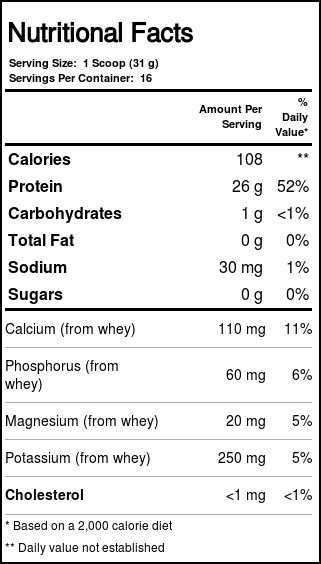 Comprar Bluebonnet Nutrition, Whey Protein Original 100% Natural - 496 g (1.1 lb) - Imagem 4