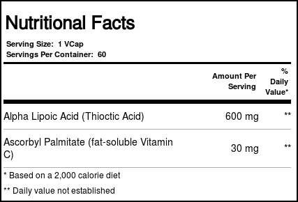 Comprar Pure EnCápsulasulations Ácido alfa-lipóico 60 Cápsulas Vegetarianas - Imagem 4