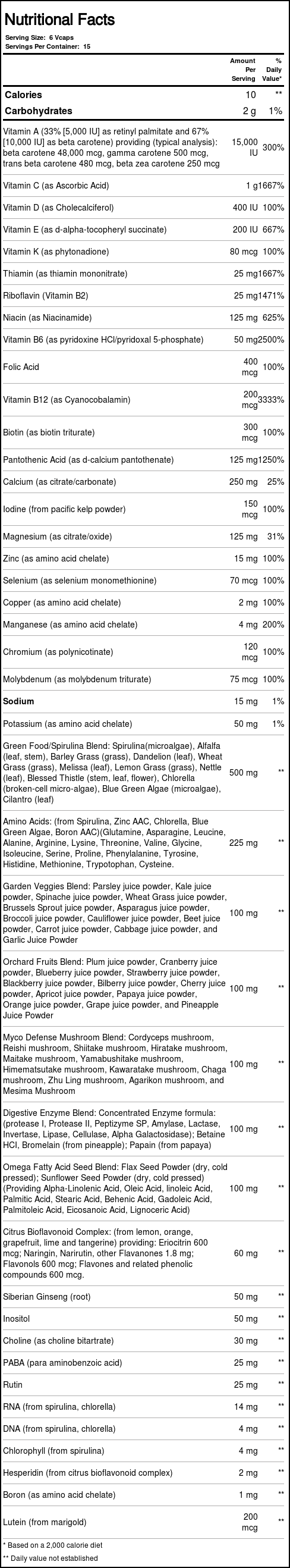 Comprar Nature's Way Alive! Multivitamínico Max Potency - 90 Cápsulas Vegetarianas - Imagem 4