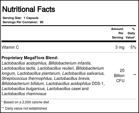 Comprar MegaFood, Megaflora - 90 Cápsulas - Imagem 4