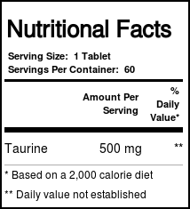 Comprar Source Naturals Taurina 500 mg 60 Tabletes - Imagem 4