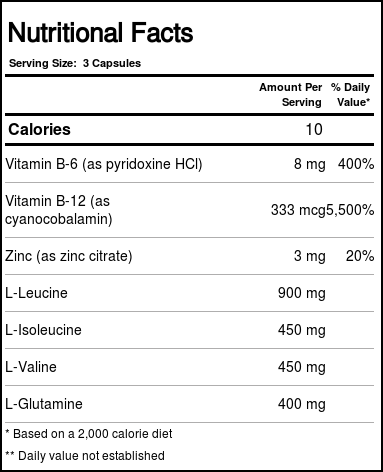 Comprar Source Naturals BCAA - 240 Cápsulas - Imagem 2