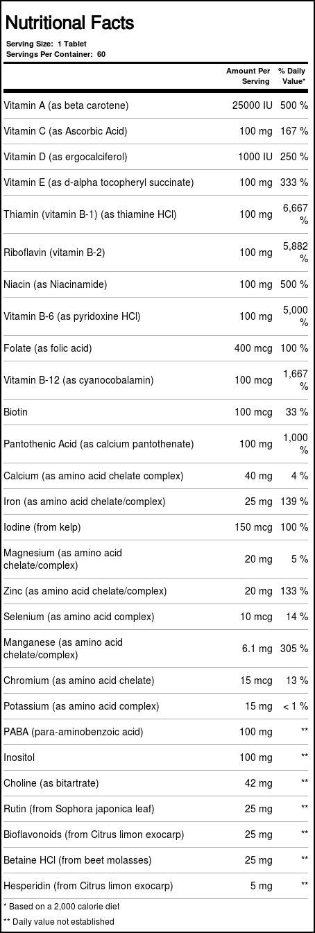 Comprar Nature's Plus Ultra I 60 Tabletes - Imagem 2