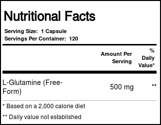 Comprar Now Foods, L-Glutamina 500 mg - 120 Cápsulas - Imagem 4