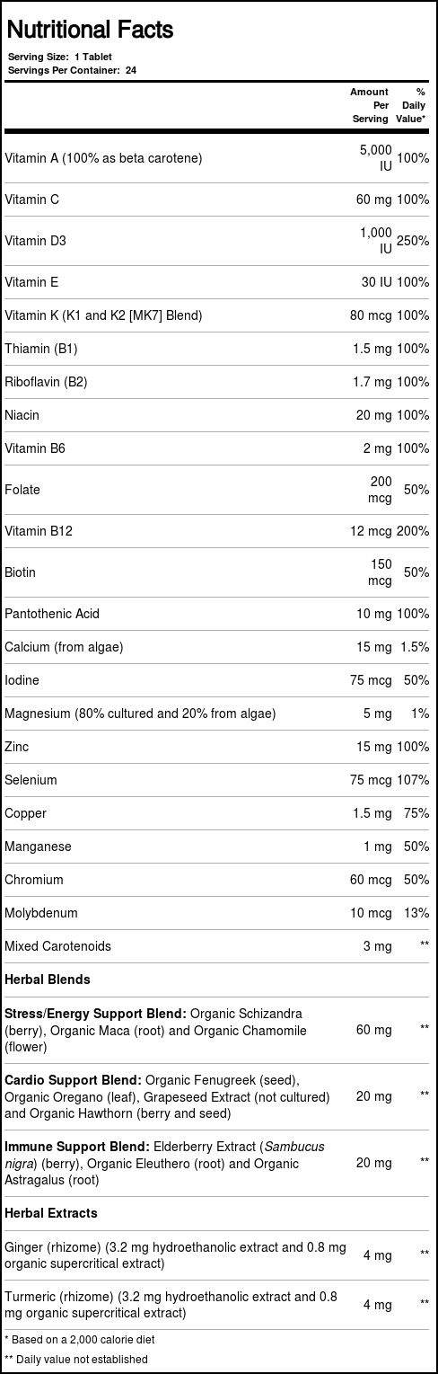 Comprar New Chapter, Multivitamínico para Homens Every Man's Once Daily - 24 Tabletes - Imagem 2