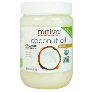 Comprar Nutiva, Óleo de Coco Orgânico Extra Virgem - 29 oz (858mL)