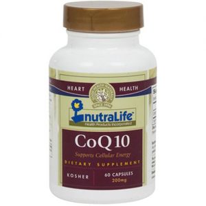 Comprar NutraLife, CoQ10 200 mg - 60 Cápsulas