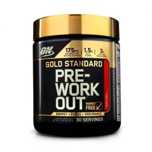 Comprar Pré-Treino Gold Standard Optimum Nutrition Fruit Punch 30 porções