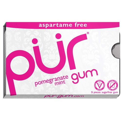Comprar Pur Gum Pomegranate Mint - 9 unidades