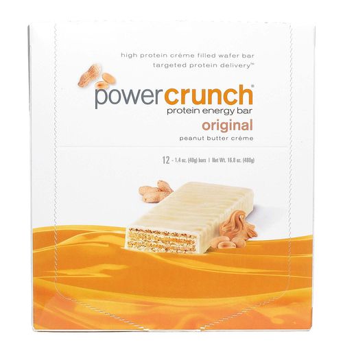 Comprar Power Crunch Bar BioNutritional Research Group Peanut Butter Creme 12 barras