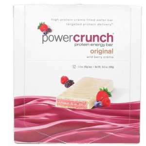 Comprar Power Crunch Bar BioNutritional Research Group Wild Berry Creme 12 Barras