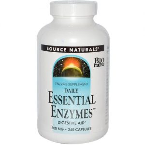 Comprar Source Naturals, Enzimas Essenciais Diárias - 240 Cápsulas