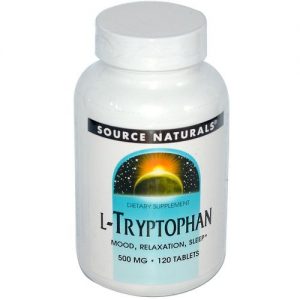 Comprar Source Naturals, L-Tryptophan - 500 mg - 120 Comprimidos