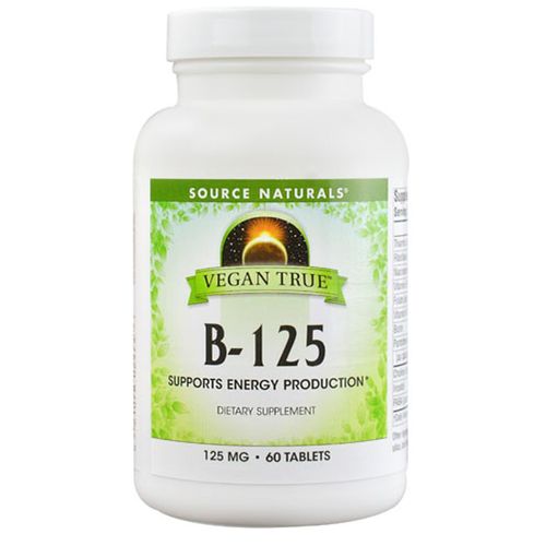Comprar Source Naturals Vegano True B-125 - 60 Tabletes
