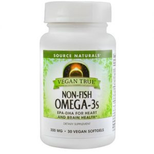 Comprar Source Naturals, Vegan True™ Ômega 3s Sem Peixe - 30 Cápsulas em Gel