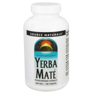 Comprar Source Naturals, Extrato Padronizado de Erva Mate - 180 Comprimidos