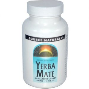 Comprar Source Naturals, Erva-Mate Extrato Padronizado - 90 Tabletes