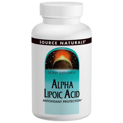 Comprar Source Naturals, Ácido Alfa-Lipóico 100 mg - 60 Cápsulas