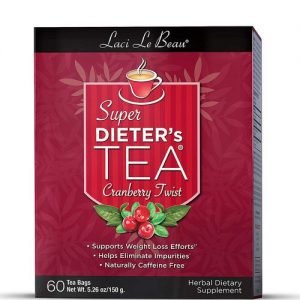 Comprar Laci Le Beau®, Super Dieter´s Tea® , Chá de Cranberry Twist - 60 Saquinhos