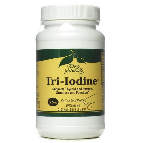 Comprar Terry Naturally, Tri-Iodine - 90 Cápsulas