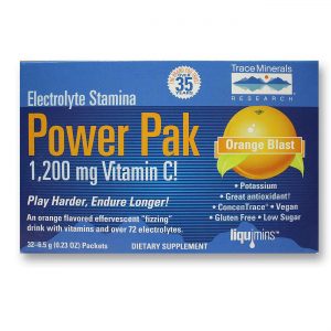 Comprar Trace Minerals Research Eletrólito Stamina Power Pak Laranja Explosão 32-8,9 g Pacotes
