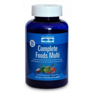 Comprar Trace Minerals Research Complete Foods Multi - 120 Tabletes
